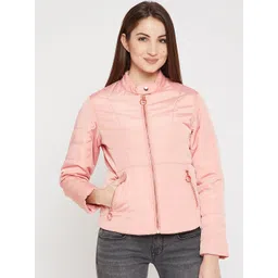 Marie Claire Women Peach-Coloured Padded Jacket-picture-26