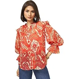 marigold lane by pantaloons Women's Regular Fit Top-picture-28