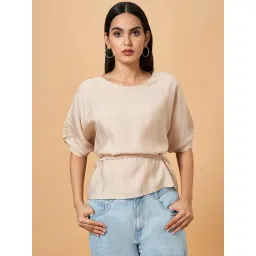 Marigold Lane Beige Regular Fit Top-picture-22