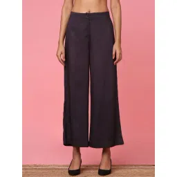 Marigold Lane Black Flared Pants-picture-29