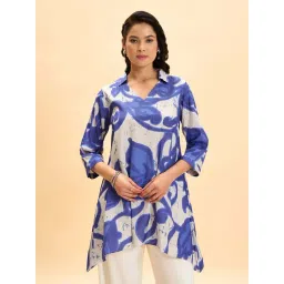 Marigold Lane Blue Printeded Tunic-picture-29