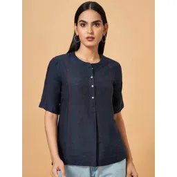 Marigold Lane Blue Regular Fit Top-picture-16