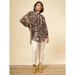 Marigold Lane Brown Printed Shirt-picture-13