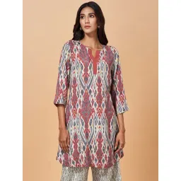 Marigold Lane Multicolored Printed Straight Kurti-picture-33