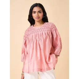 Marigold Lane Peach Regular Fit Top-picture-21