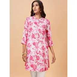 Marigold Lane Pink Printed A Line Kurti-picture-29
