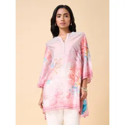 Marigold Lane Pink Regular Fit Printed Tunic-picture-14