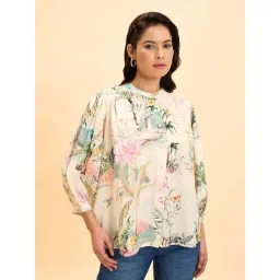 Marigold Lane White Printed Top-picture-21