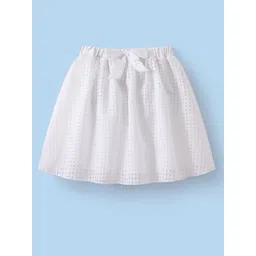 Mark & Mia Girls Checked Flared Knee Length Skirt-picture-13