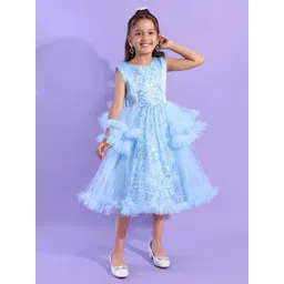 Mark and Mia Girls Embellished Fit & Flare Dress-image-11