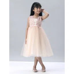 Mark and Mia Girls Embellished Fit & Flare Midi Dress-image-6