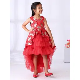 Mark and Mia Girls Embellished Sequined Fit & Flare Dress-image-24