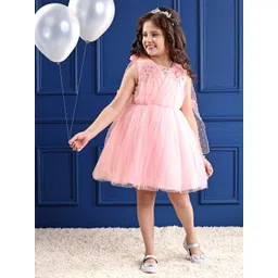 Mark & Mia Girls Embellished Sleeveless Fit and Flare Party Dress-picture-22