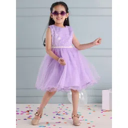Mark and Mia Girls Fit & Flare Cotton Dress-image-35