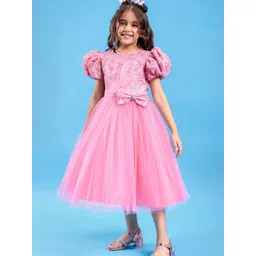 Mark and Mia Girls Fit & Flare Midi Dress-image-23