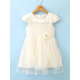 Mark and Mia Girls Short Sleeves Fit and Flare Dress-image-49