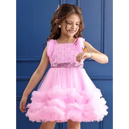 Mark & Mia Girls Sleeveless Fit and Flare Party Dress-picture-14