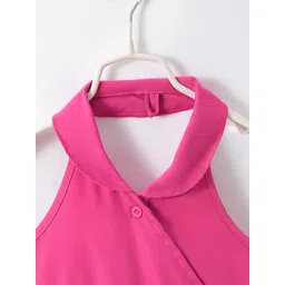 Mark & Mia Girls Sleeveless Wrap Dress image 3