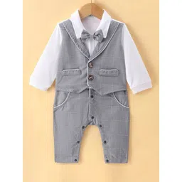 Mark & Mia Infant Boys Full Sleeves Romper-picture-11
