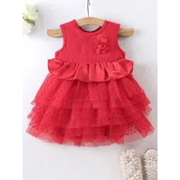 Mark & Mia Infant Girls Sleeveless Frock Style Bodysuit-picture-24
