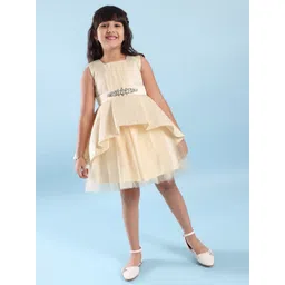 mark & mia Mark and Mia Girls Self Design Fit & Flare Knee Length Dress-picture-18