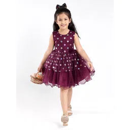 mark & mia Mark and Mia Polka Dot Print Peplum Dress-picture-51