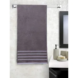 MARK HOME Grey Cotton 500 GSM Zero Twist Anti Microbial Treated Bath Towel-picture-25
