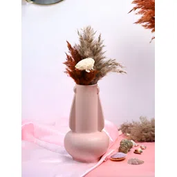 MARKET99 Peach Asymmetric Ceramic Vase-picture-11