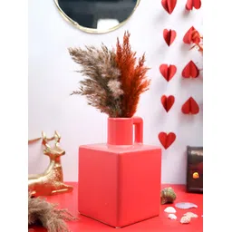 MARKET99 Red Square Ceramic Vase-picture-33