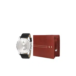 MARKQUES Men Black & Brown Solid Leather Accessory Gift Set-picture-10