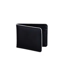 MARKQUES Men Black Leather Two Fold Wallet With SIM Card Holder-picture-19