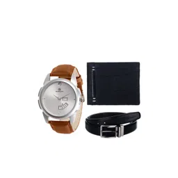 MARKQUES Men Black Solid Accessory Gift Set STV-770904-MAX-01-NL-01-Multi-picture-35