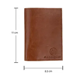 MARKQUES Men Leather Card Holder with SIM Card Holder image 3