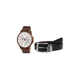MARKQUES Men Leather Watch & Belt Accessory Gift Set-picture-28