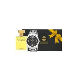 MARKQUES Men Set of Infinity Pour Homme Eau De Parfum (100ml) With Watch-picture-10