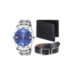 MARKQUES Men Solid Accessory Gift Set-image-3