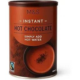 Marks & Spencer Instant Hot Chocolate (200g - Brown Canister) | Just Add Hot Water | Smooth & Rich Drinking Chocolate Powder | Perfect for Winter Drinks, Office Breaks, Cosy Evenings & Cocoa Powder Stations | Fairtrade Certified Cocoa (Imported-UK)-picture-12