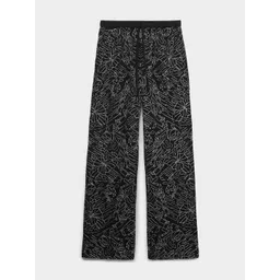 Marks & Spencer Autograph Women Abstract Printed Wide Leg High-Rise Trousers-picture-40