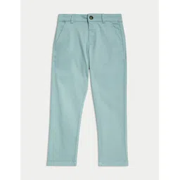 Marks & Spencer Boys High-Rise Chinos Trousers-picture-44