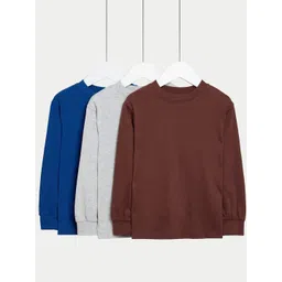 Marks & Spencer Boys Pack Of 3 Sweatshirt-picture-57