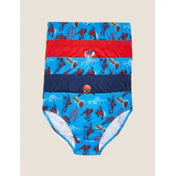 Marks & Spencer Boys Pack of 5 Printed Boxers-picture-16