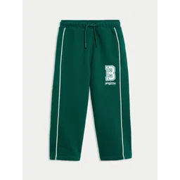 Marks & Spencer Boys Printed Straight-Fit Mid-Rise Track Pant-picture-51