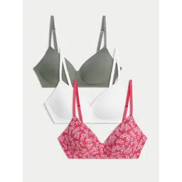 Marks & Spencer Floral Bra Full Coverage Lightly Padded-picture-36