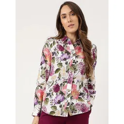 Marks & Spencer Floral Printed Casual Shirt-picture-34