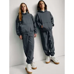 Marks & Spencer Girls Cotton Mid-Rise Joggers Trouser-picture-52