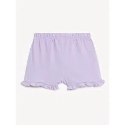 Marks & Spencer Girls High-Rise Pure Cotton Shorts image 2