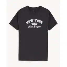 marks & spencer Girls Typographic Print Round-Neck T-Shirt-picture-10