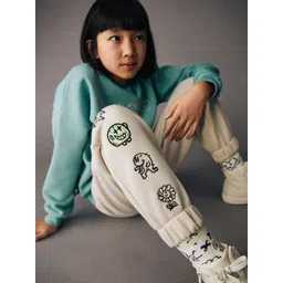 Marks & Spencer Kids Embroidered Regular Fit Joggers-picture-43