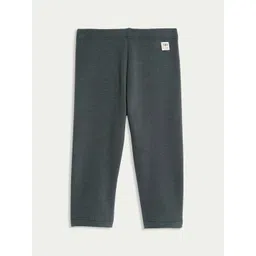 Marks & Spencer Kids Mid Rise Cotton Leggings-picture-18