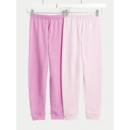 Marks & Spencer Kids Pack Of 2 Heatgen Thermal Waffle Bottoms-picture-22